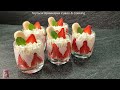A Quick Strawberry Yogurt Dessert with ICE CREAM flavor! Very tasty! Without gelatin!