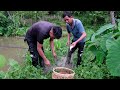 The Process of Finishing a Clean Sink, and Having Dinner | Farmer family