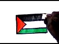 How to draw a Palestine flag | Step by step drawing ideas kids |Easy drawing