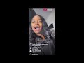 TOYA WRIGHT ON INSTAGRAM LIVE WITH DAUGHTER REIGN | MARRIAGE AND MORE KIDS