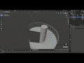 Blender 2.9 | Easy spiral stairs tutorial.