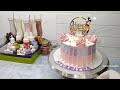 Cake New Tricks || Cake Decorating Ideas || White Forest Cake Decoration  #jasminsbakes | Malayalam