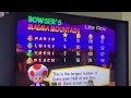 Mario Party 1: Bowser’s Magma Mountain victory cutscene + Result Screen(Massive Loss)