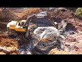 Massive Project Incredible Technique Bulldozer Mountain Road Building DH17C2 Excavator Clear Land