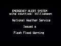EAS Mock: Flash Flood Warning