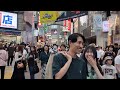 [4K]東京・渋谷の土曜の夕方の風景。 Shibuya City View  in the Cloudy Weather. Japan. June 2024