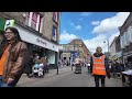 Back Streets of Bishop Auckland, County Durham England 4K Walk Laurel & Hardy Statue DJI OSMO Pocket