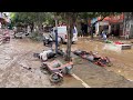 4K The streets and alleys of Guilin, China, after the devastating flood.- Part 2