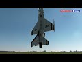 AMAZING U.S. F-16 FORMATION PAIR/DUO with OVT VECTORED THRUST Demo