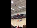 Overlea high school pep rally dunk contest 2016!