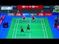 Kim / Kong (KOR) vs Ornnicha/sukitta (THA) | Singapore Badminton Open 2024