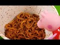 [정답편] 엉망진창 막장뽀로로로로 짜장면 만들기! Pororo Noodle eating ★장난감애니- 캐릭온TV