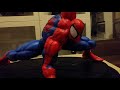 Custom 1/4 Scale Marvel vs. Capcom Spider-Man Statue sculpted by Erick Sosa