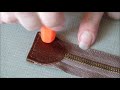 How to Replace a Zipper Slider on a Bag