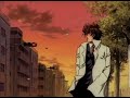 Hajime no ippo - ending 1 - Yuuzora no kami hikouki, slowed and reverb