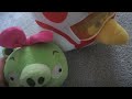 Angry Birds plush review: Bow Pig and Pilot Luke Skywalker.