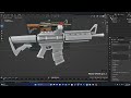 How To Make A Gun | Blender