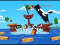 Jogo Angry Birds Go! Jenga: Ataque Pirata