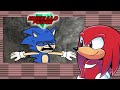 Sonic gets folded! Knuckles reacts to sonic frontiers of pain!