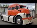Mother of all COE trucks arrives at Metalworks. Massive GMC cab over engine truck project.