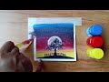 Easy poster colour painting 🎨/poster colour painting for beginners/step by step