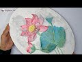 Sculpture Painting Tutorial, Lotuse Flower