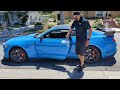 My 2022 Shelby GT500 CFTP Grabber Blue Delivered!