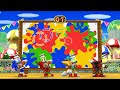 Mario Party 9 Step It Up - Sonic Vs Knuckles Vs Tails Vs Shadow (Master COM)