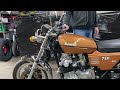 Benelli 750 SEI fully restored| Engine Start up by Motorrad-Fuchs.com