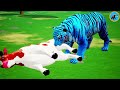 10 Zombie Tiger Lion Mammoth vs African Elephant Cow Bull Buffalo Saved By African Elephant Mammoth