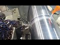 Making a NEW Cylinder Rod for 90T Excavator | Manual Machining
