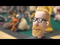 Adam Savage Meets Aardman Animations' Puppets!