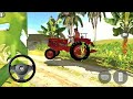 real tractor game farm in 2023 Mahindra tractor stunt and race test 😱