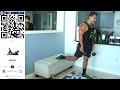 Intense 20 Minute At Home Workout with Dumbbells | Legs, Abs & Cardio HIIT!