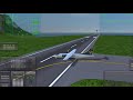 Runway collision compilation in Turboprop Flight Simulator