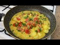 5 potatoes, 3 eggs! Quick and easy recipe. These are the tastiest potatoes I've ever eaten!