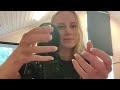 my first ASMR video: Hand movements and whisper ramble.