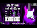 Funky Jazz Fusion Jam Track in E Dorian 🎸 Guitar Backing Track