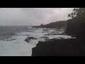 Crashing waves Vaitogi Am.Samoa