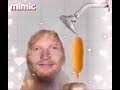 Stop singing in the shower with a CORN DOG#singing#ginger#corndog