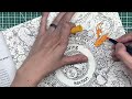 How I Color | Tips & Tricks for using markers under colored pencils