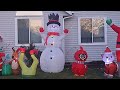 gemmy inflatable snowman