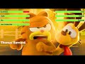 The Garfield Movie (2024) Trailer 2 with healthbars