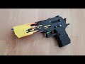 LEGO Desert Eagle - Blaze [Blowback Rubberband Gun]