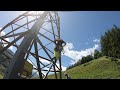 110KV Strommast Demontage mit Helikopter