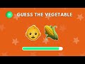 Can You Guess The VEGETABLE by Emojis?🥕🍆 I Emoji Quiz