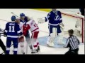 Tampa Bay lightings Brian Boyle and Detroit Red Wings Luke Glendening