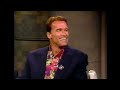 Arnold Schwarzenegger on David Letterman in 1991 promoting 