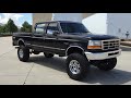 WWW.DIESEL-DEALS.COM LIFTED 1997 FORD F250 CREW XLT 4X4 7.3 POWERSTROKE TURBO DIESEL FOR SALE