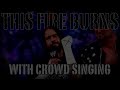 WWE CM Punk Theme Song - This Fire (With Crowd Singing All Theme & Arena Effect)